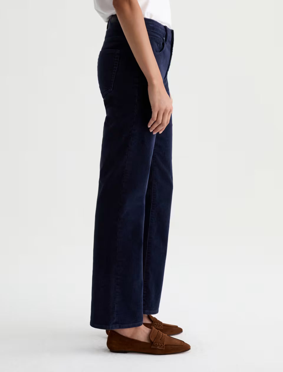 the BRINLEY corduroy pant, deep trench
