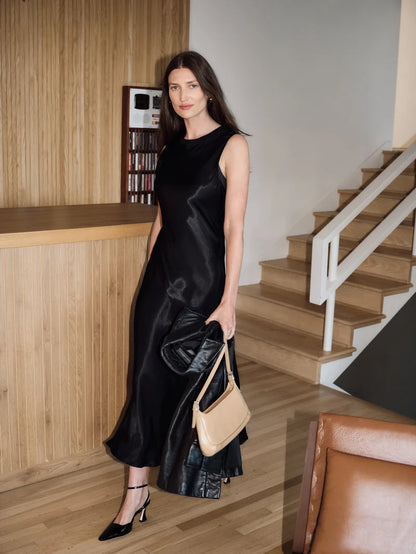 the DULCE midi dress, black