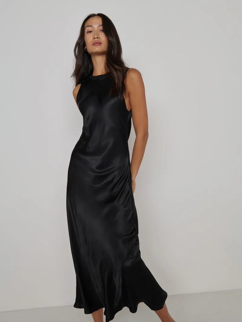 the DULCE midi dress, black