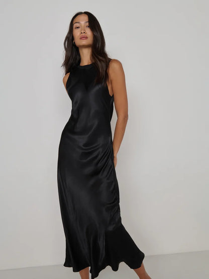 the DULCE midi dress, black