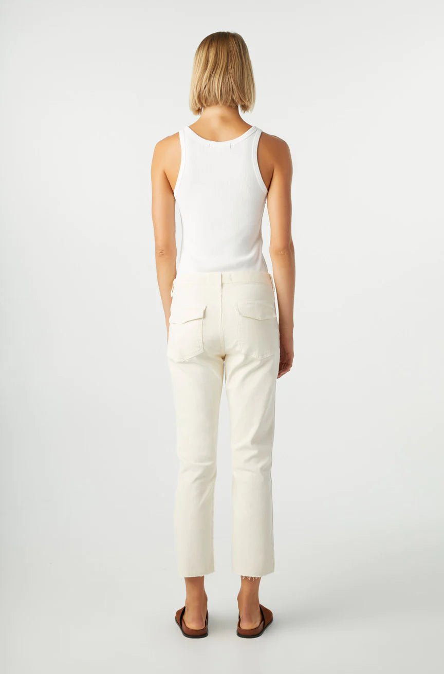 the EASY ARMY trouser, bone