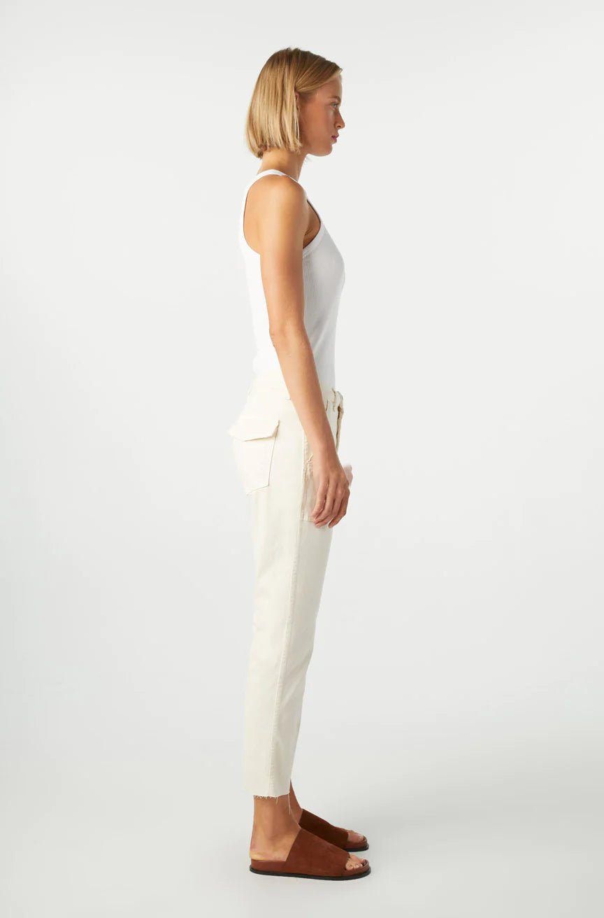 the EASY ARMY trouser, bone