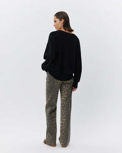the EDEN sweater, black