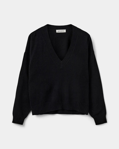 the EDEN sweater, black