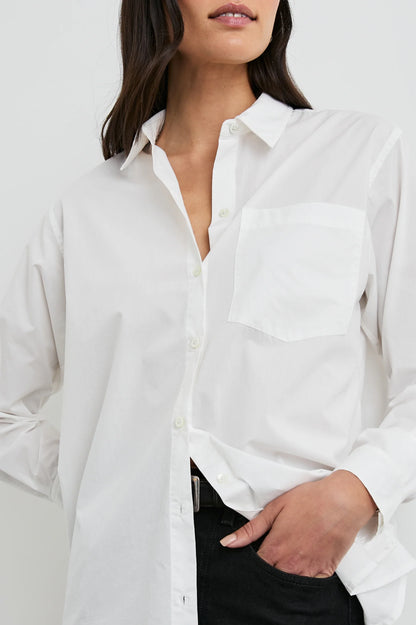 the ELSA shirt, oxford white