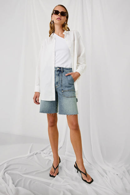 the ELSA shirt, oxford white