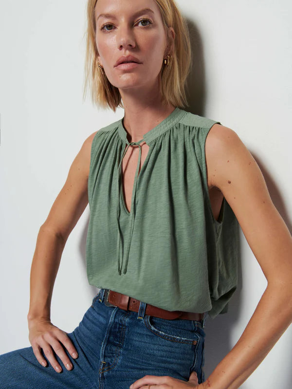 The VIE TIE Front Flowy Tank, Sea Spray