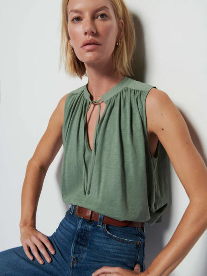 The VIE TIE Front Flowy Tank, Sea Spray