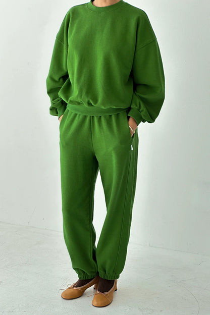 the BALLOON pant, avocado