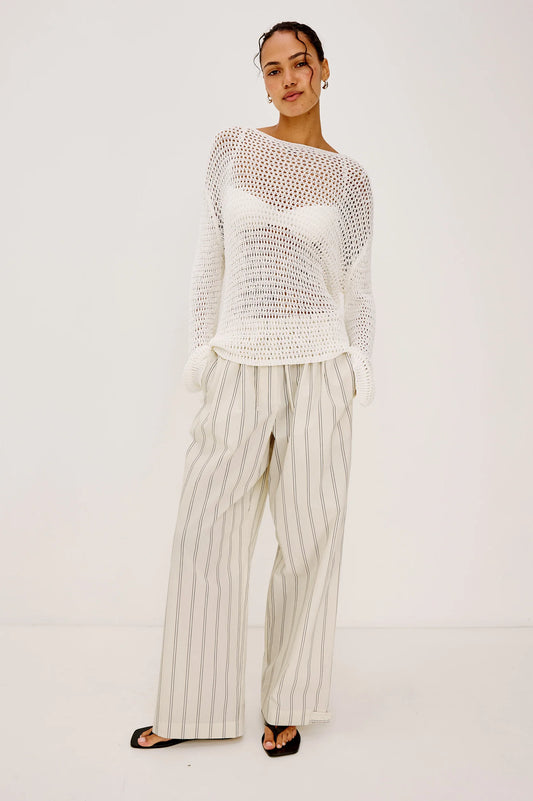 the FULHAM pant, palma stripe