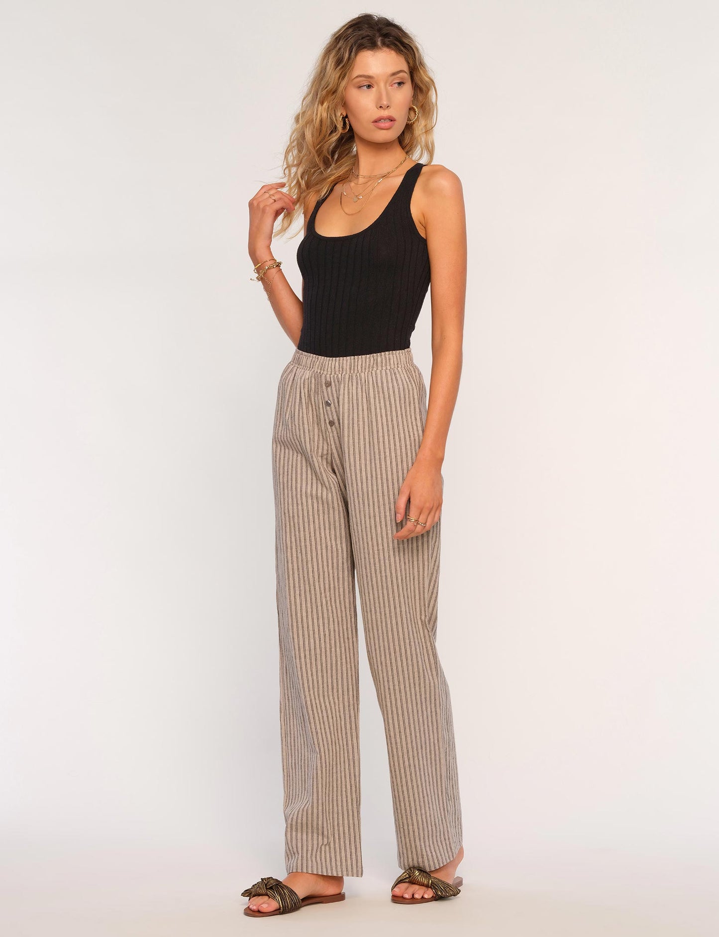 the KORE pant, stone