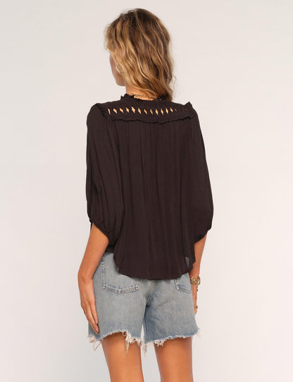 the VENTURA top, black
