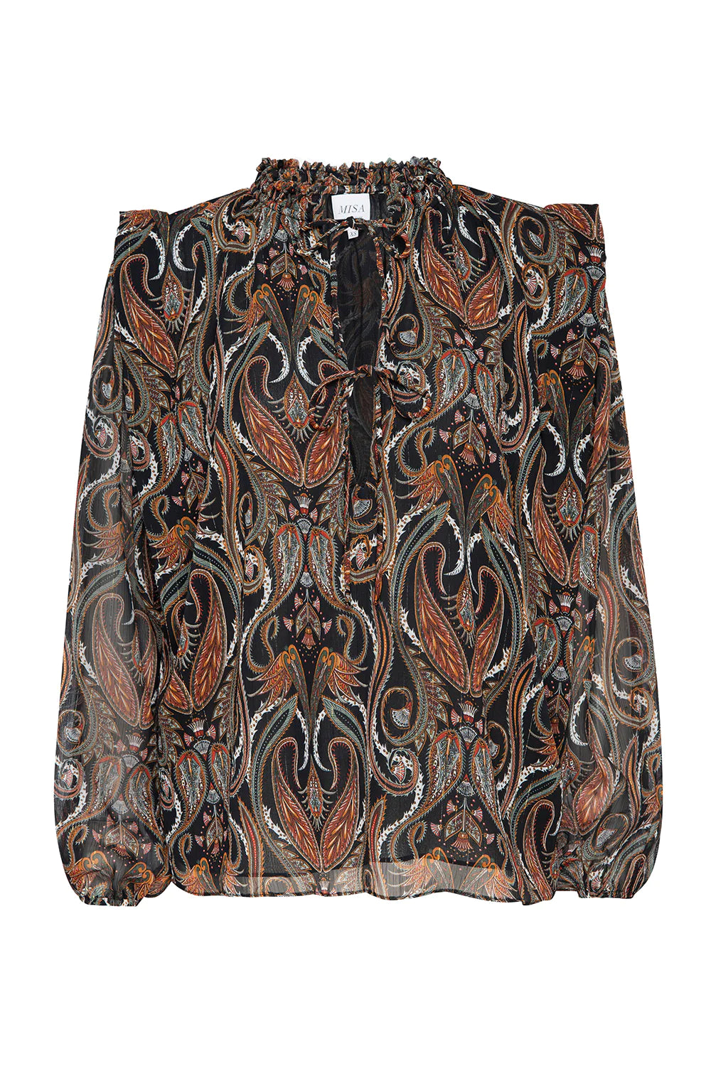 The HELENA Top, Spartina Paisley
