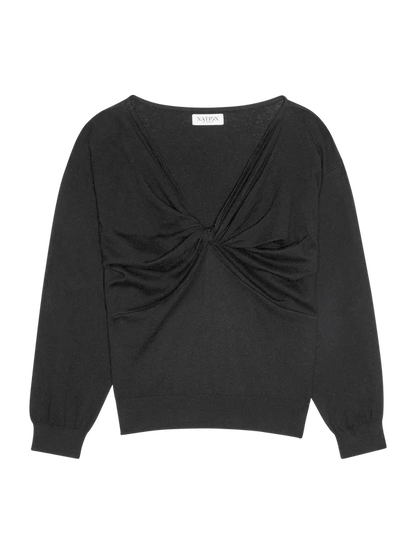 the JOLIE sweater, jet black