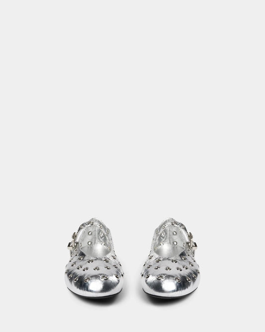 the LARA ballerina, silver