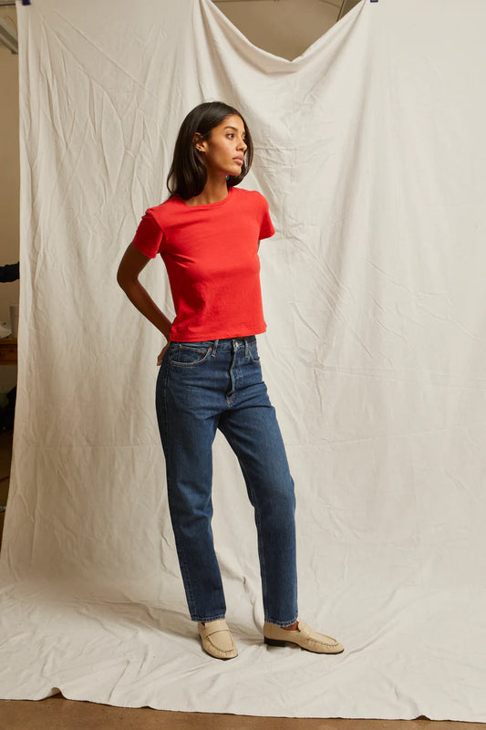 the LISA tee, poppy