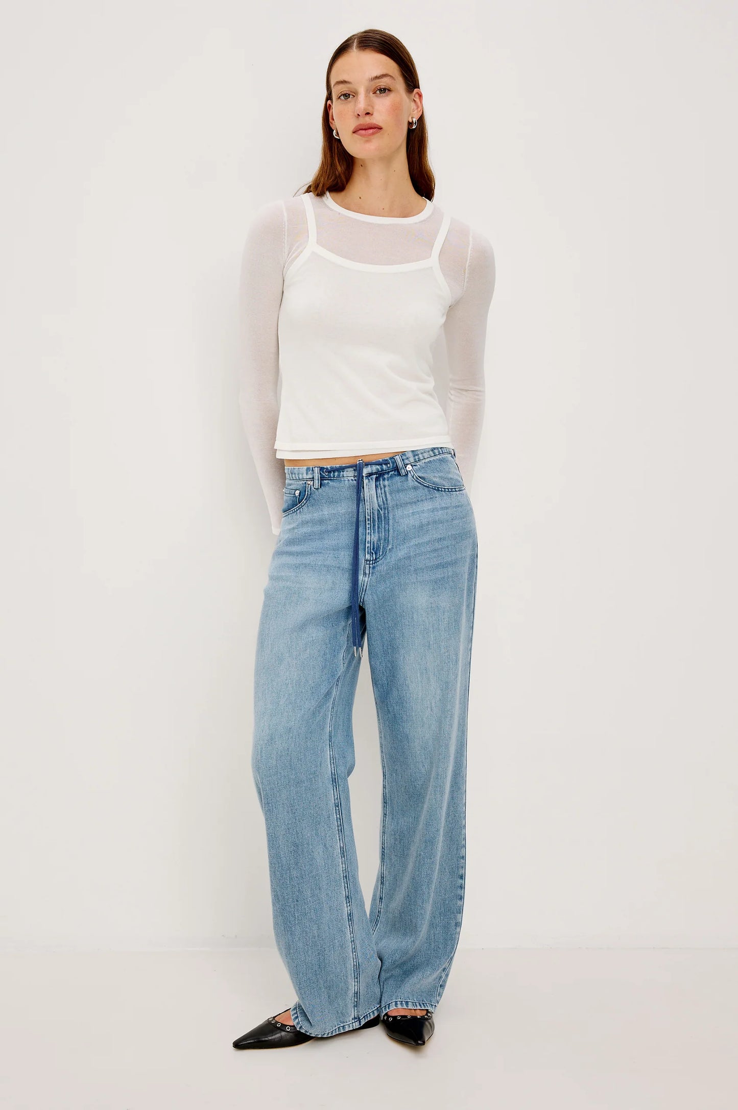 the LOVISA top, white