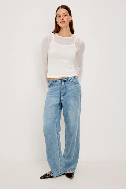 the LOVISA top, white