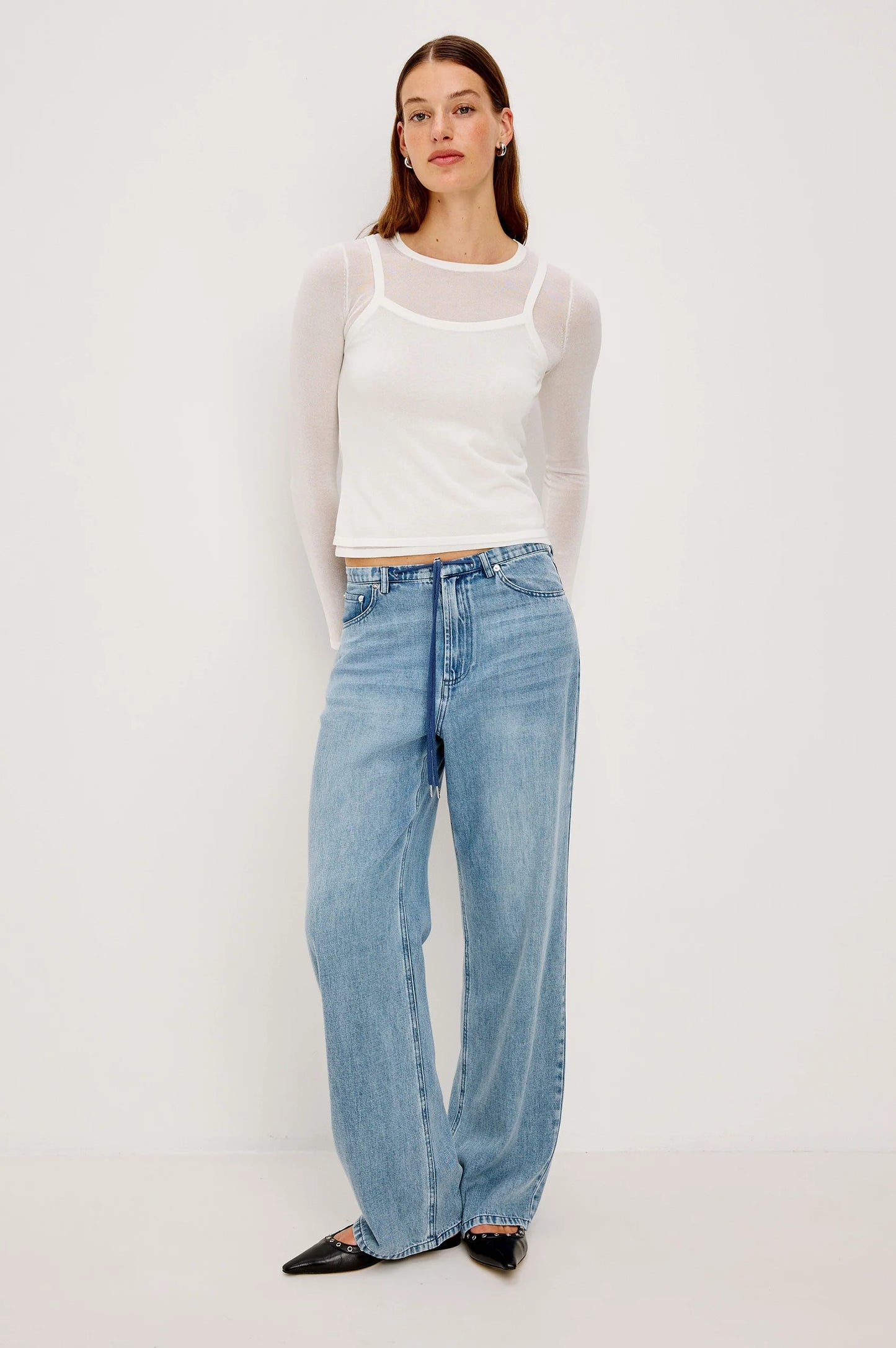 the LOVISA top, white