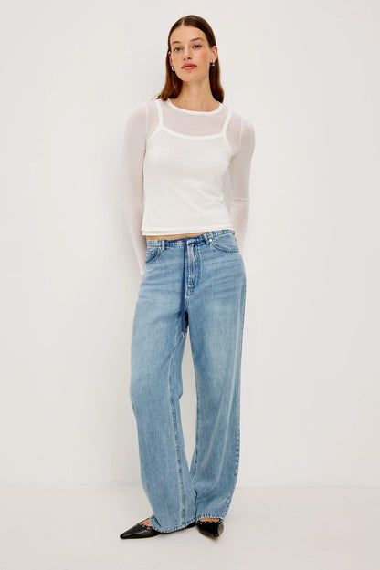 the LOVISA top, white