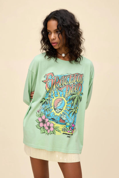 the GRATEFUL dead spring 1987 tee