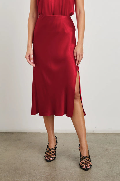 the MAYA skirt, scarlett