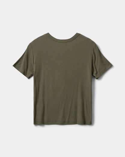 the NATALIA tee, army green