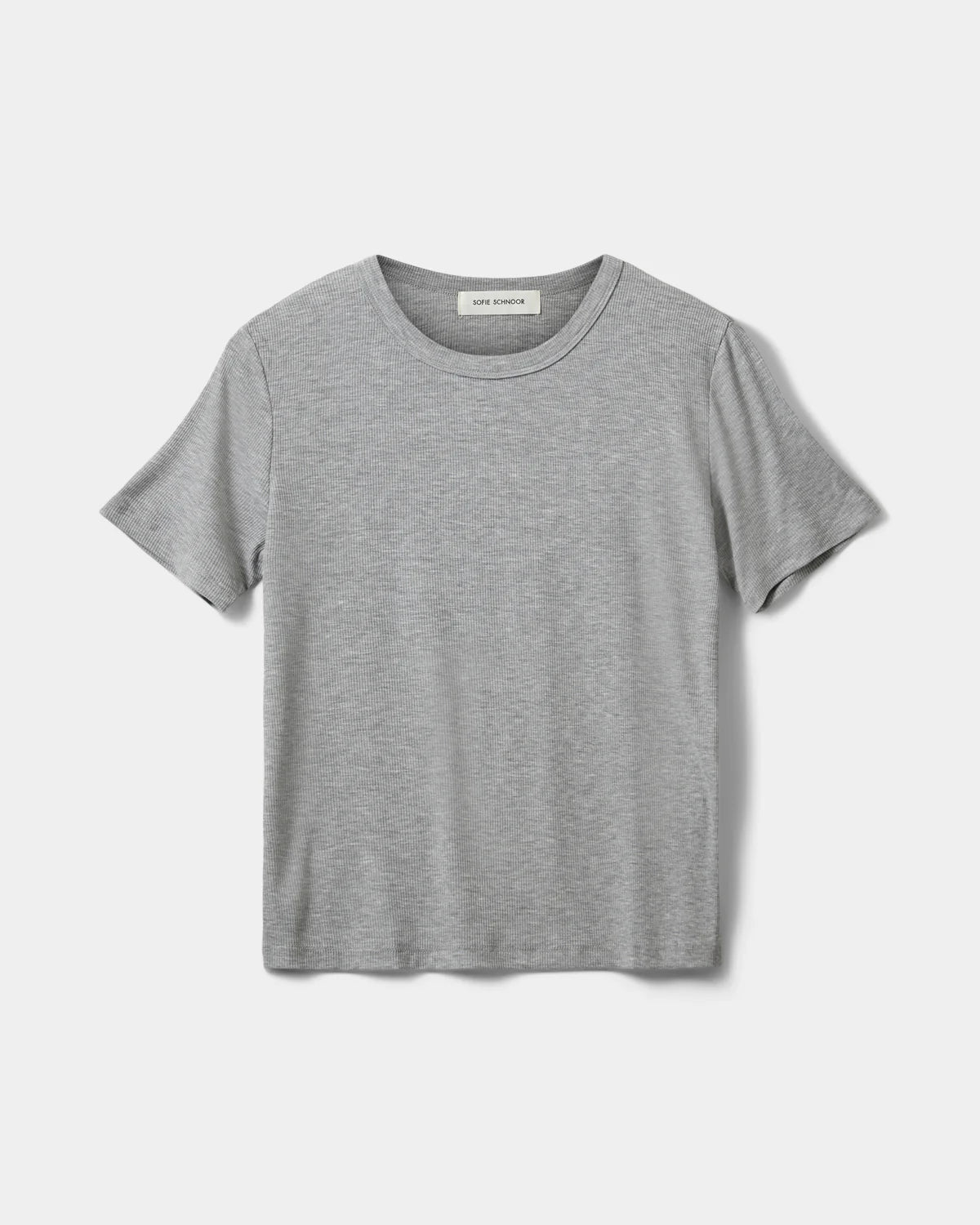 the NATALIA tee, grey melange