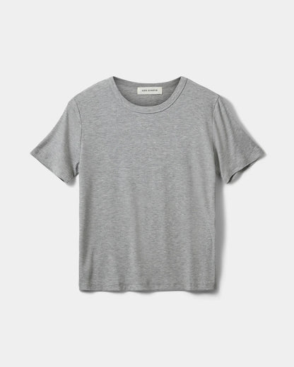 the NATALIA tee, grey melange