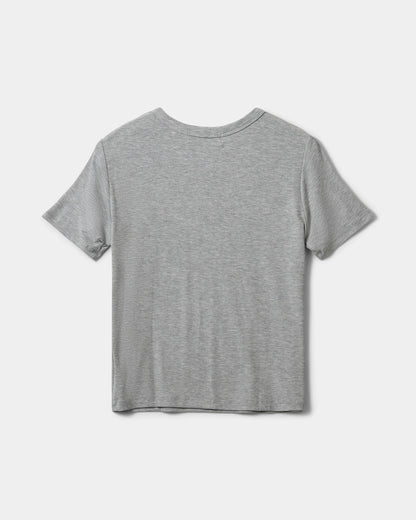 the NATALIA tee, grey melange