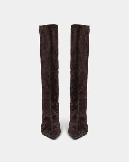 the NOREENSW boot, chocolate suede