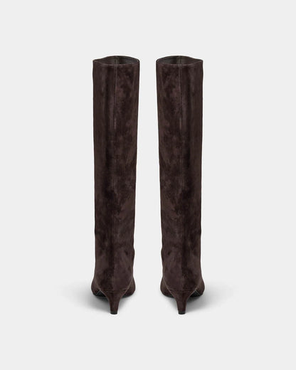 the NOREENSW boot, chocolate suede