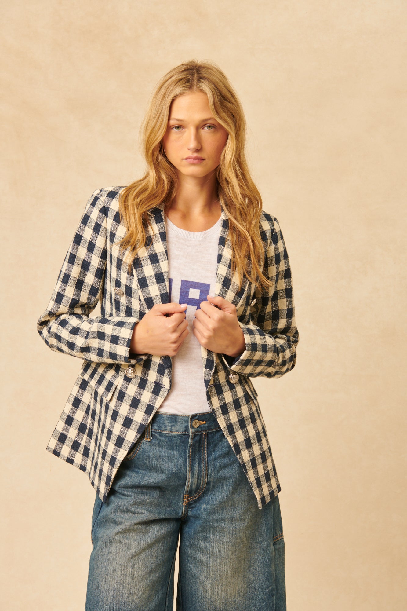 the OLIVER blazer, raindrop