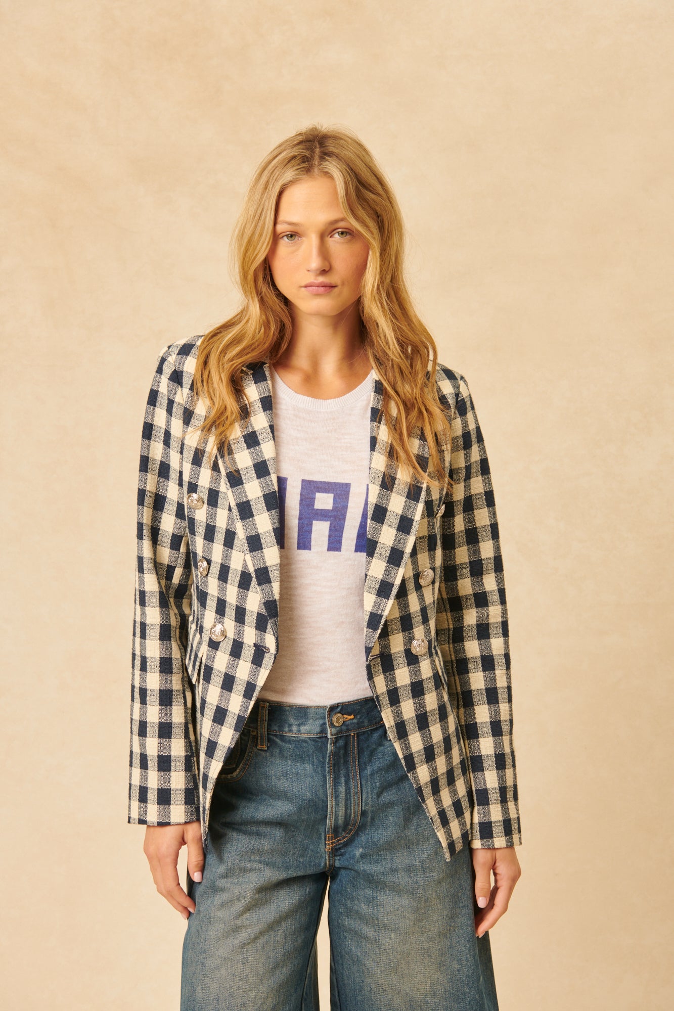 the OLIVER blazer, raindrop