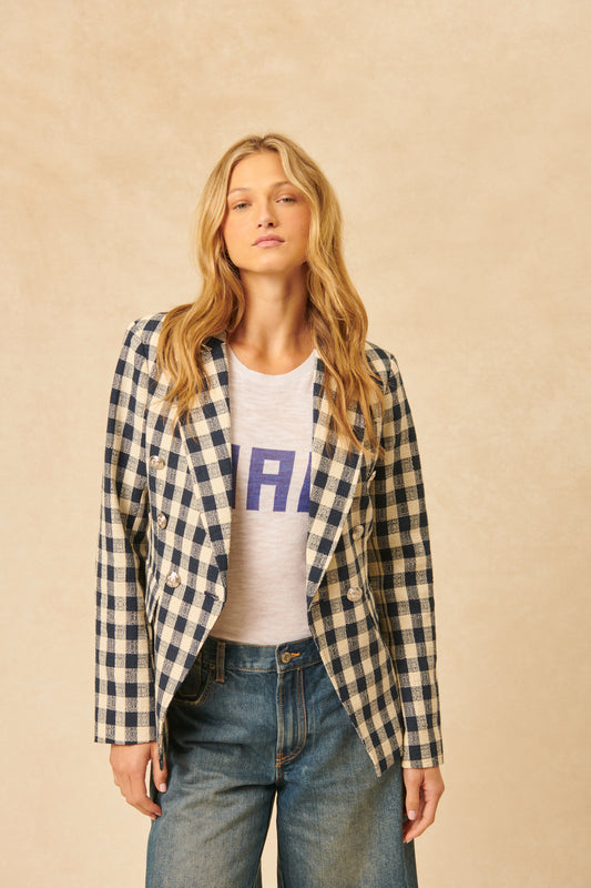 the OLIVER blazer, raindrop