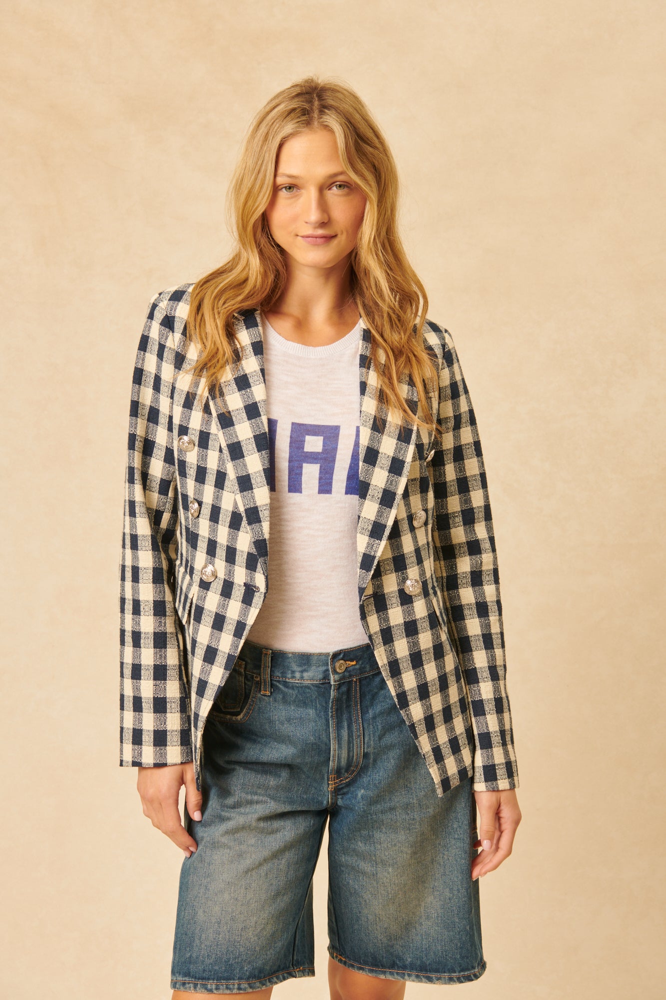 the OLIVER blazer, raindrop