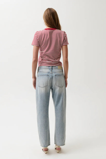 the LEXI mid rise bowed straight, bowie
