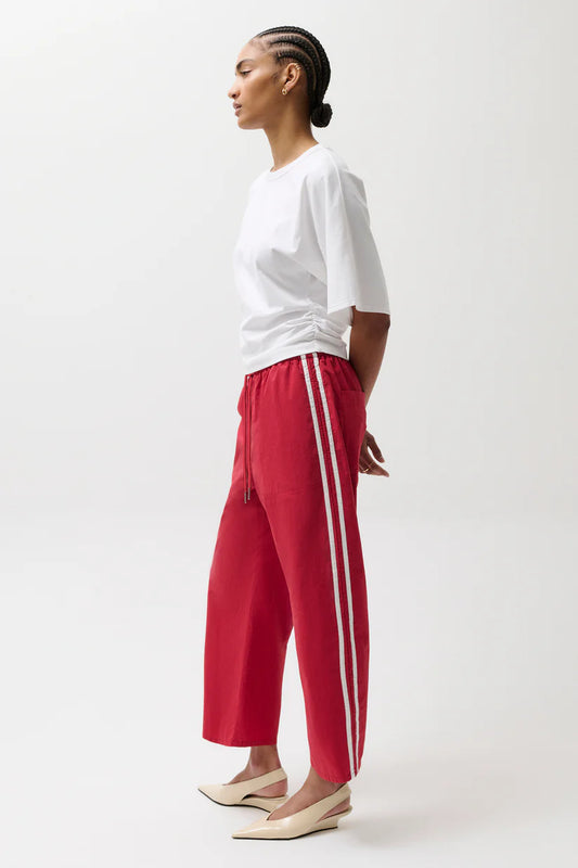 the BODIE pant, racer red