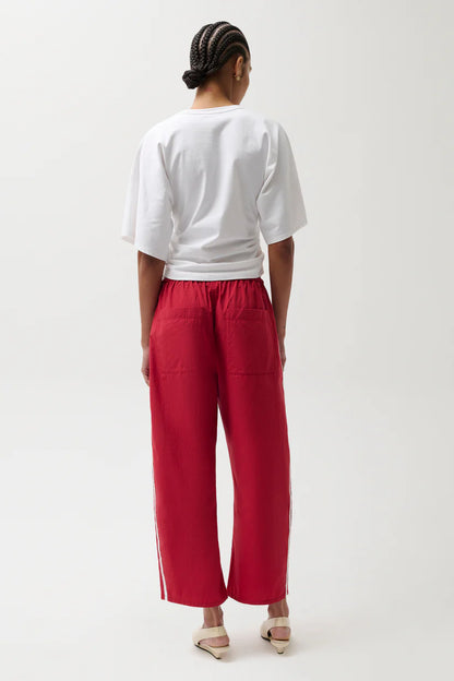 the BODIE pant, racer red