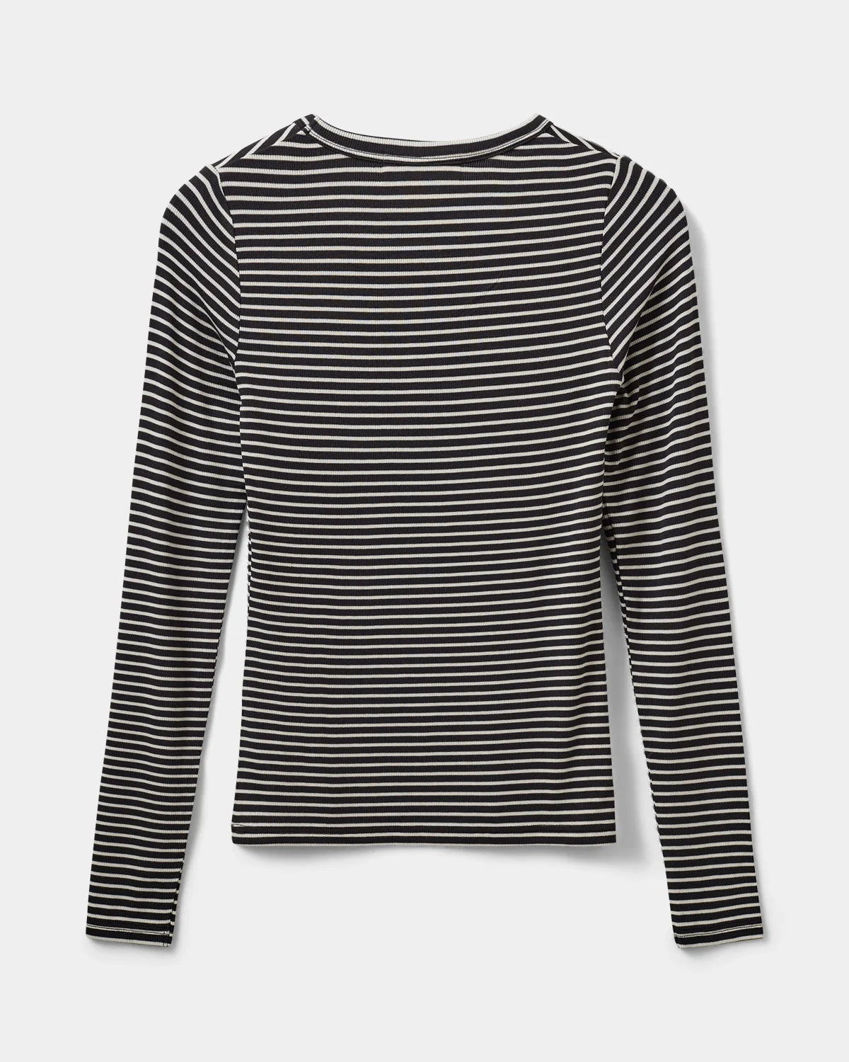 the PETRICIASW stripe long sleeve, black
