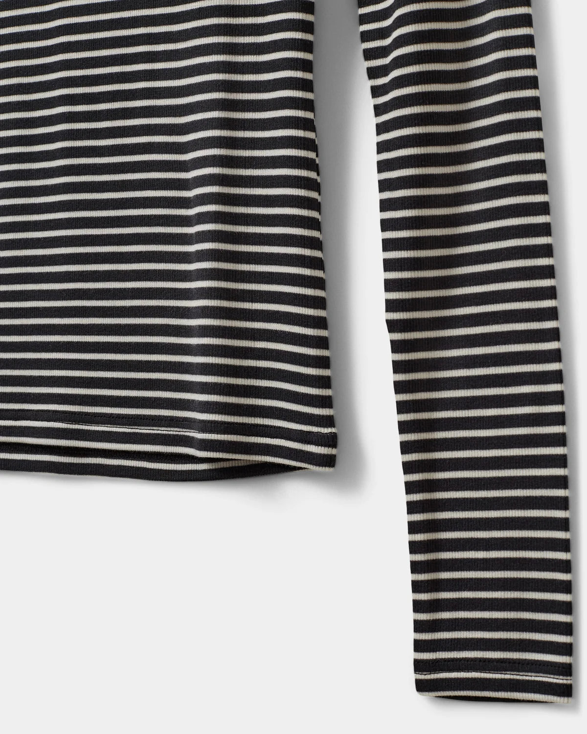 the PETRICIASW stripe long sleeve, black