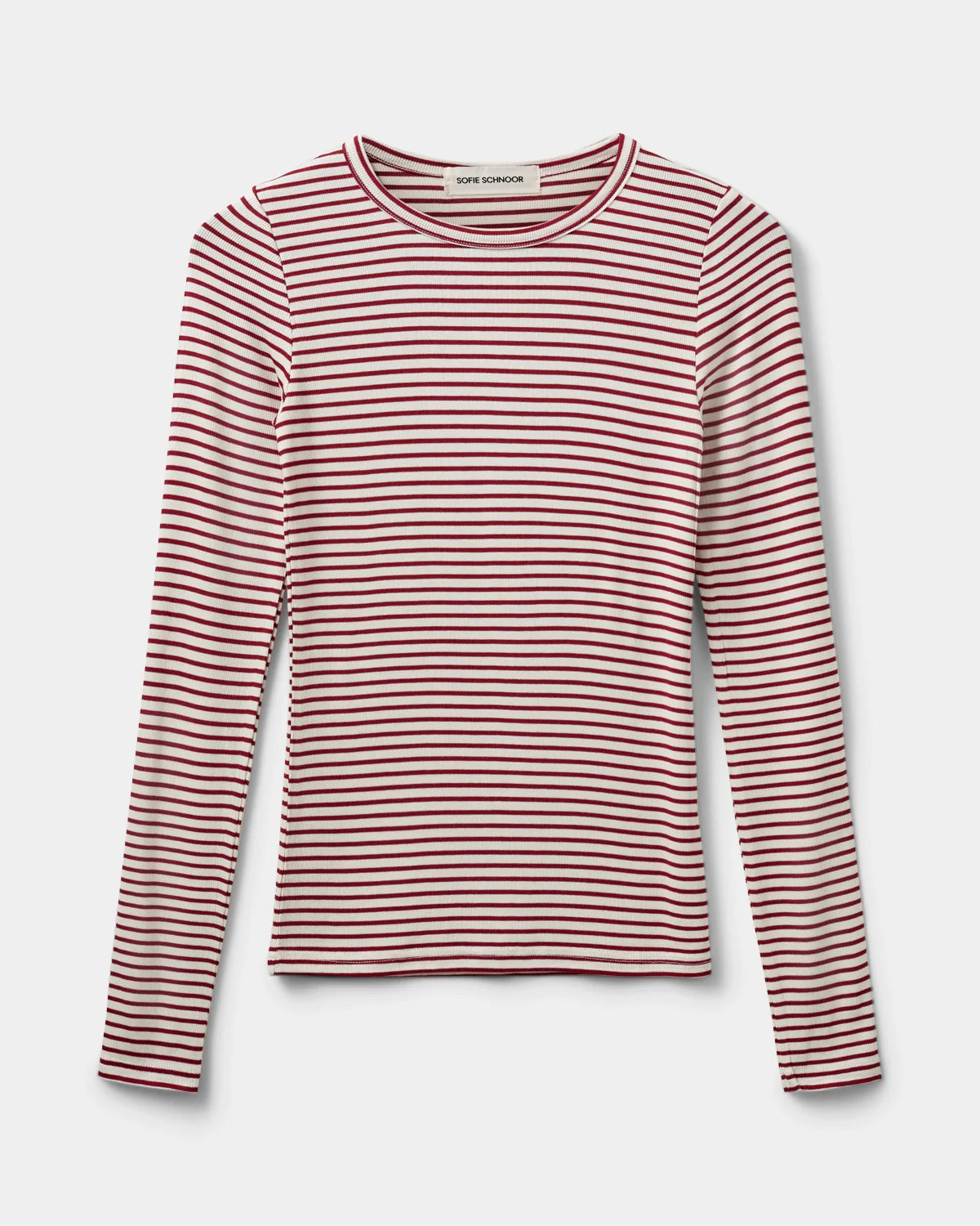 the PETRICIASW stripe long sleeve, red