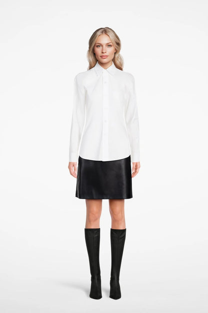 the AM to PM boyfriend shirt, white