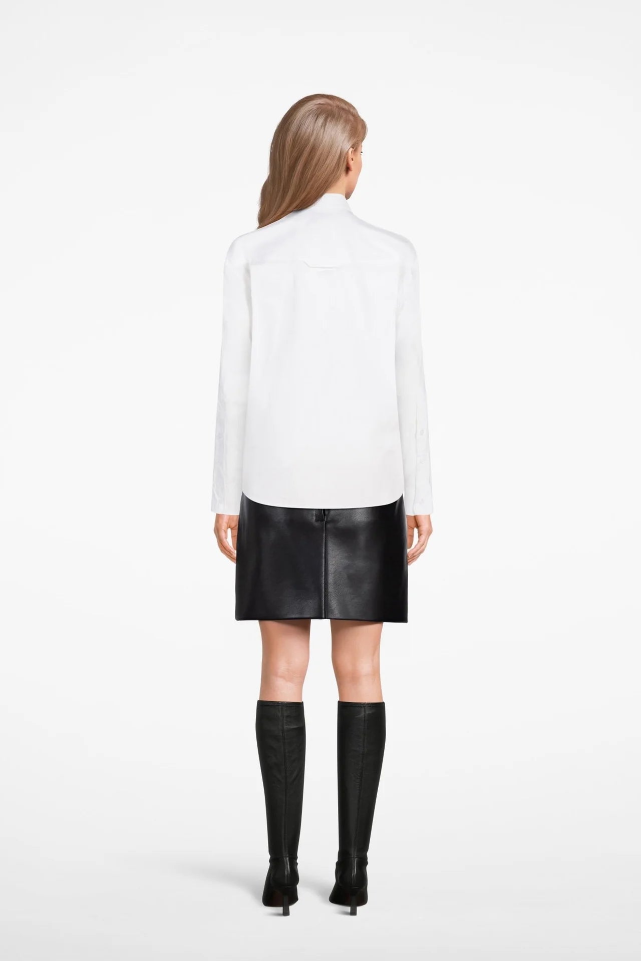 the AM to PM boyfriend shirt, white