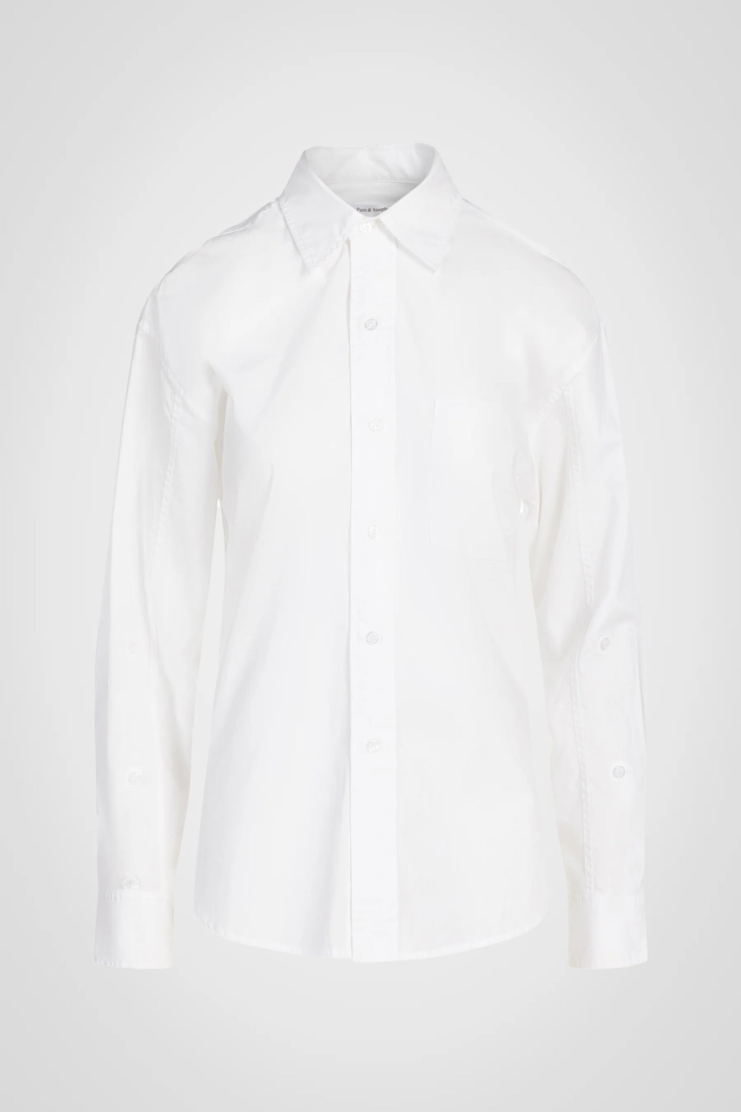 the AM to PM boyfriend shirt, white