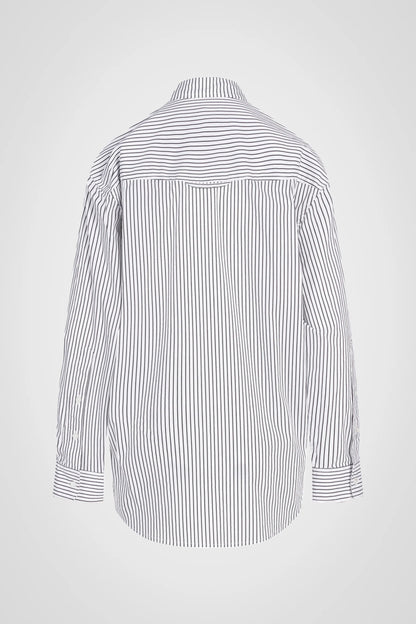 the AM to PM boyfriend shirt, eclipse stripe