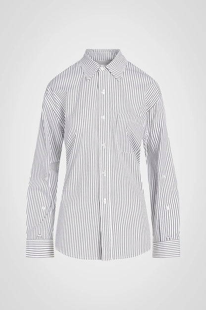 the AM to PM boyfriend shirt, eclipse stripe