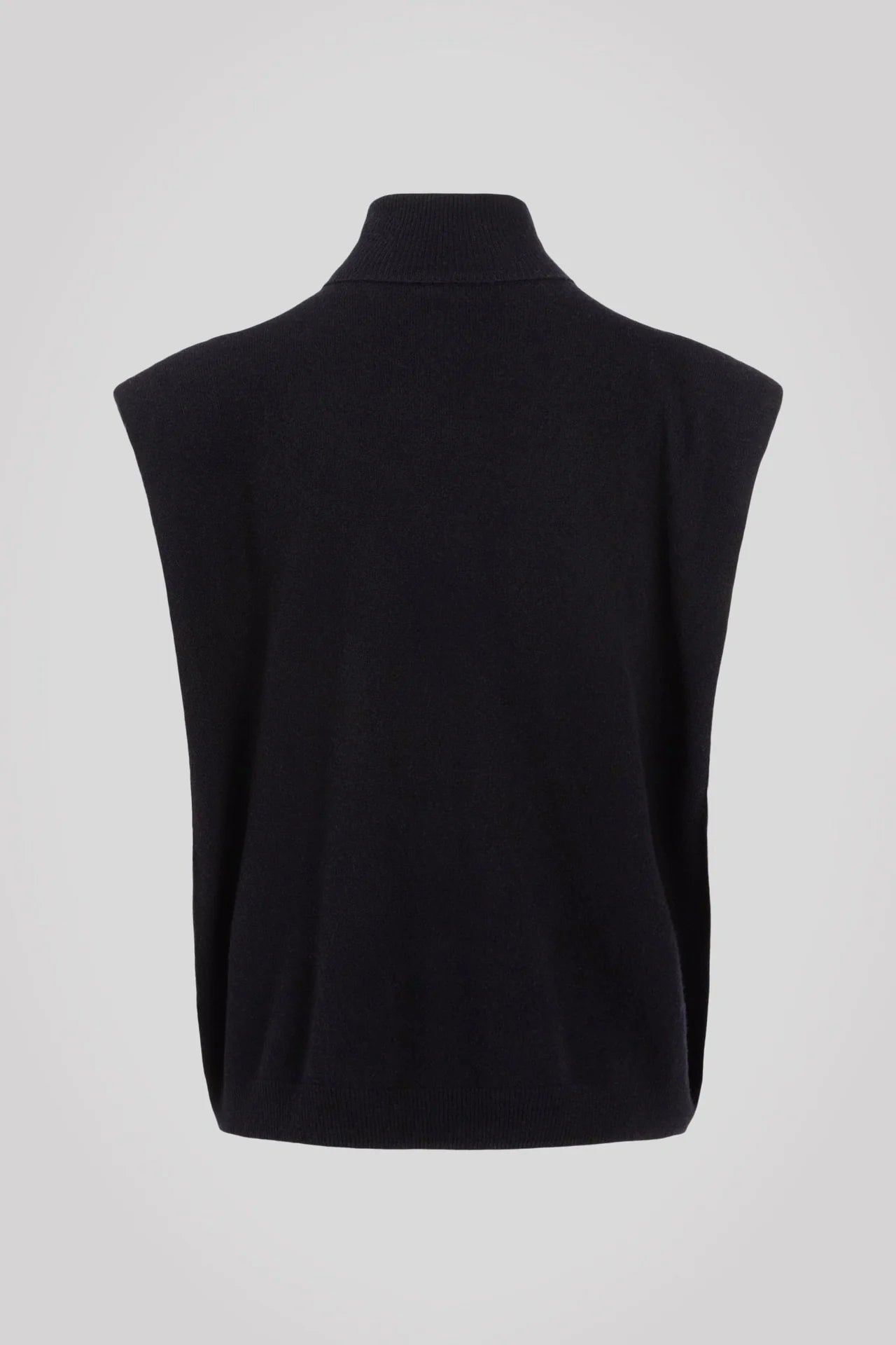 the AROLLA sleeveless knit, black mist