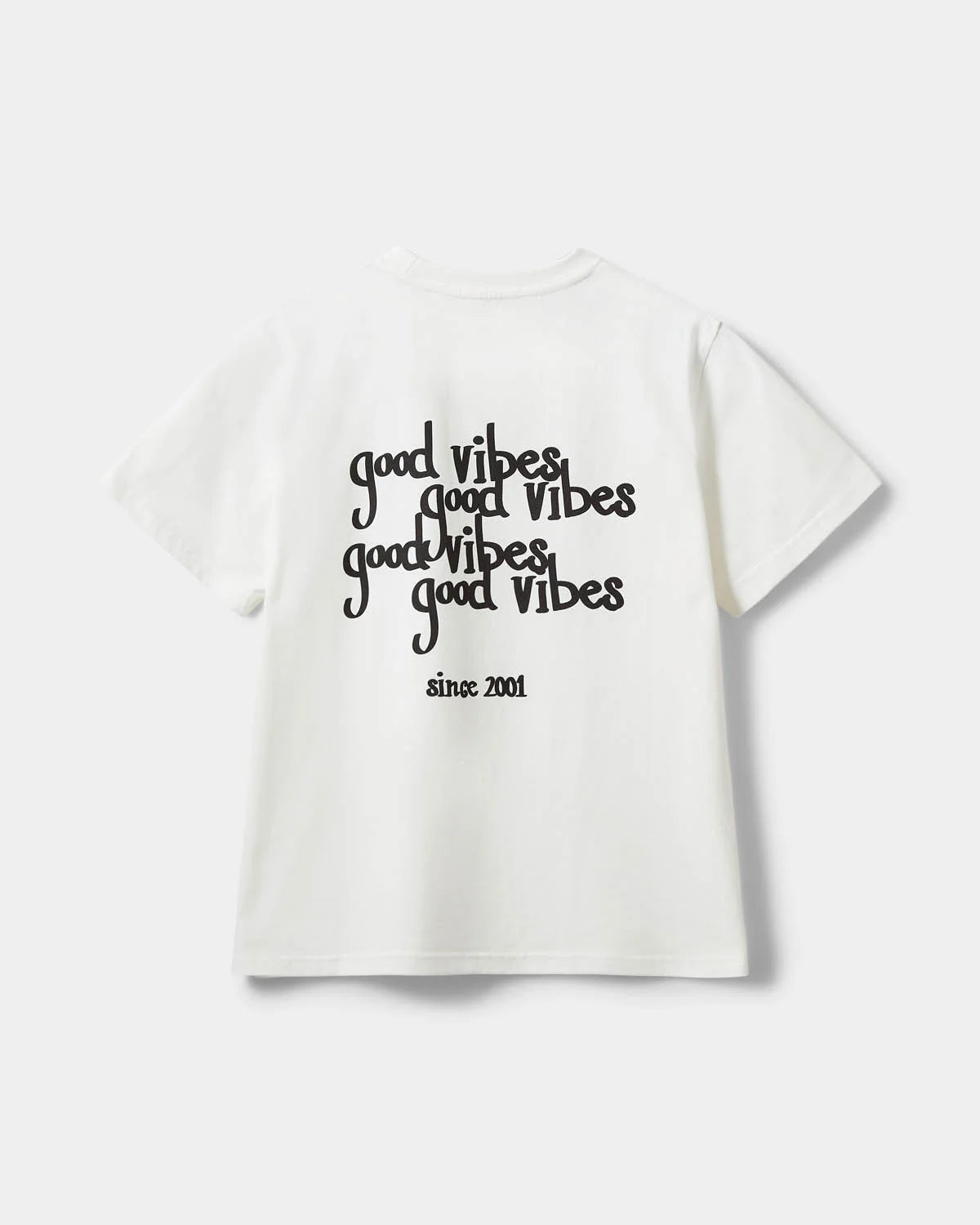 the RIVERSW boxy tee, good vibes