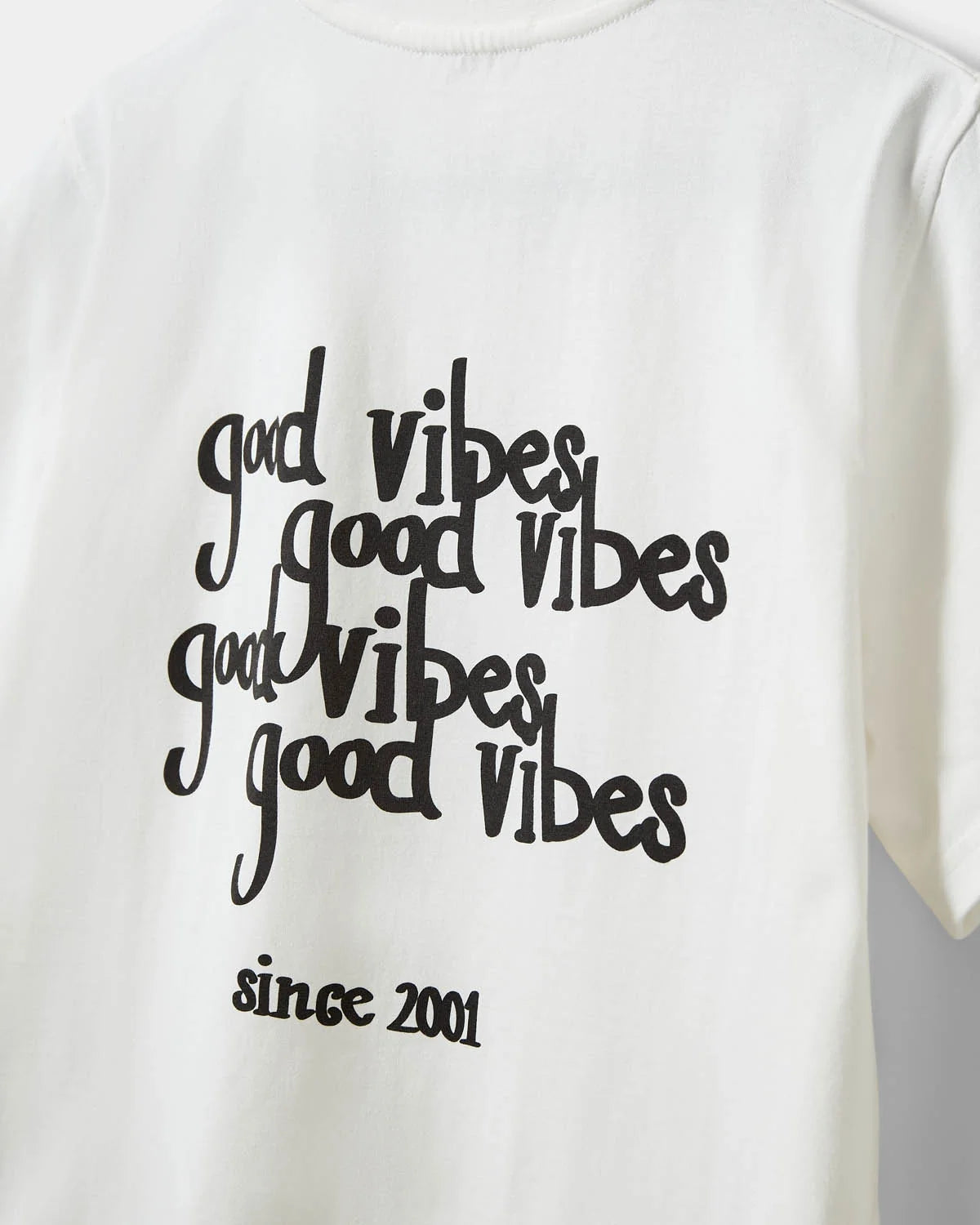 the RIVERSW boxy tee, good vibes